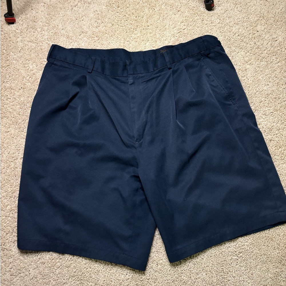 40” Navy Greg Norman Golf Shorts